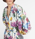 Stella McCartney - V-neck floral jumpsuit