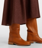 Loro Piana Pablo Walk leather knee-high boots