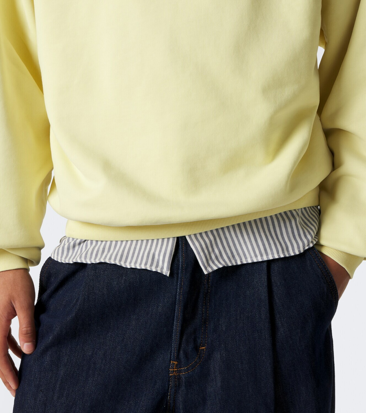 Jacquemus Gros Grain cotton fleece half-zip sweatshirt