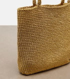 The Row Cecily Small metallic-effect tote bag