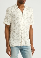 Paige Landon Printed Shirt Cream