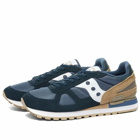 Saucony Men's Shadow Original Sneakers in Navy/Sand