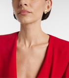 Valentino VLogo faux pearl earrings