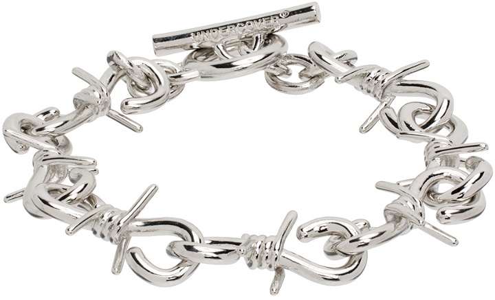 Photo: UNDERCOVER Silver Cable Chain Bracelet