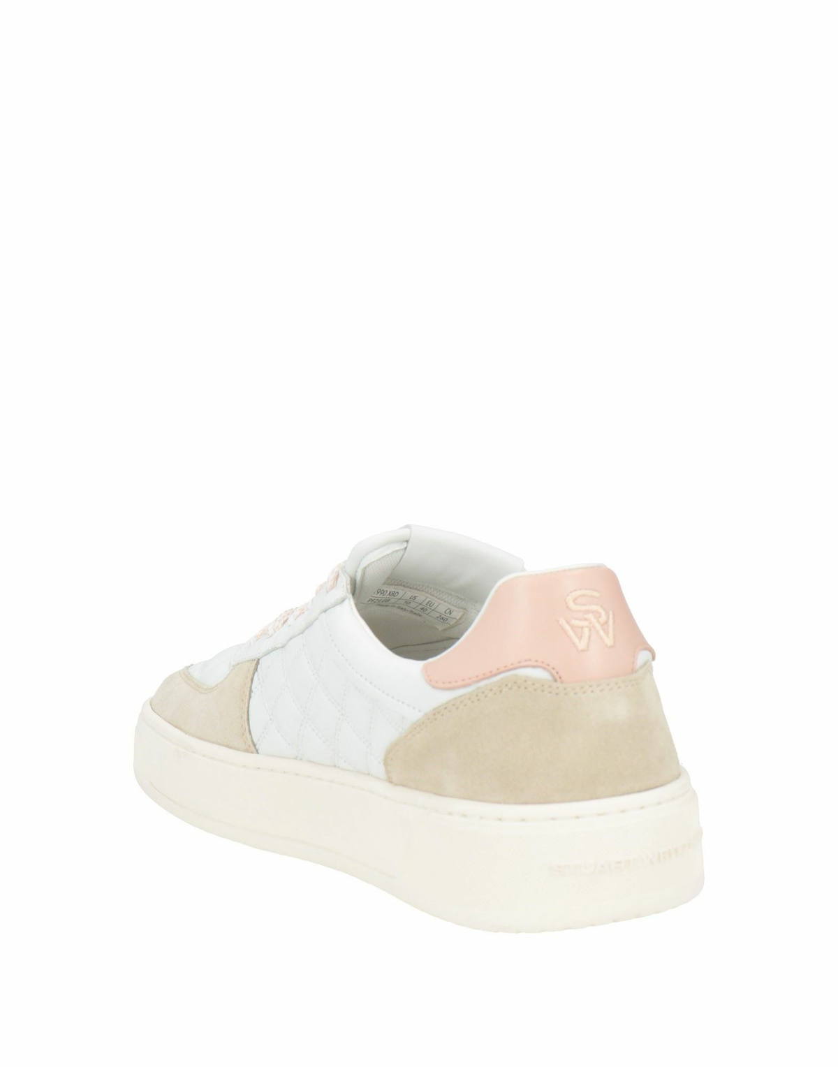 Stuart Weitzman Womens Sneakers in White