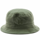 Needles Men's Poly Fleece Bucket Hat in Green