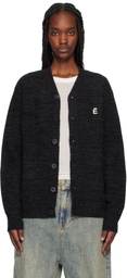 Études Black Regular Cardigan
