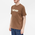 Pop Trading Company Men's Trouble Logo T-Shirt in Rain Drum