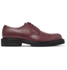 Mr P. - Jacques Leather Derby Shoes - Men - Burgundy