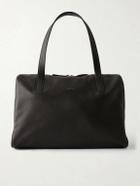 Zegna - Leather Weekend Bag - Brown