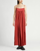 Jucca Womens Maxi dress Rust