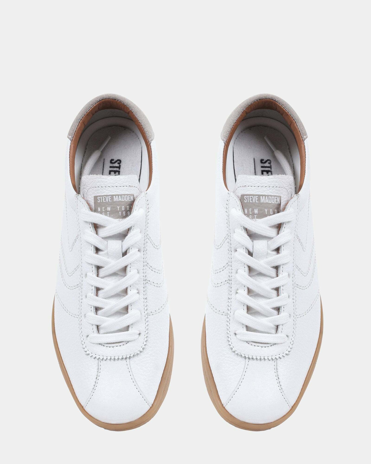 Steve Madden Gauntlet Sneakers in White