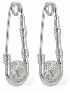 VERSACE - Metal Logo Earrings