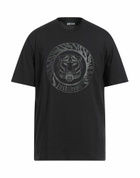 Just Cavalli Mens T-shirt in Black