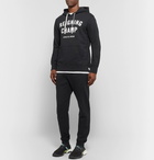 Reigning Champ - Logo-Print Loopback Cotton-Jersey Hoodie - Men - Black