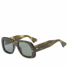 Cubitts x YMC Killy Sunglasses in Seaweed 