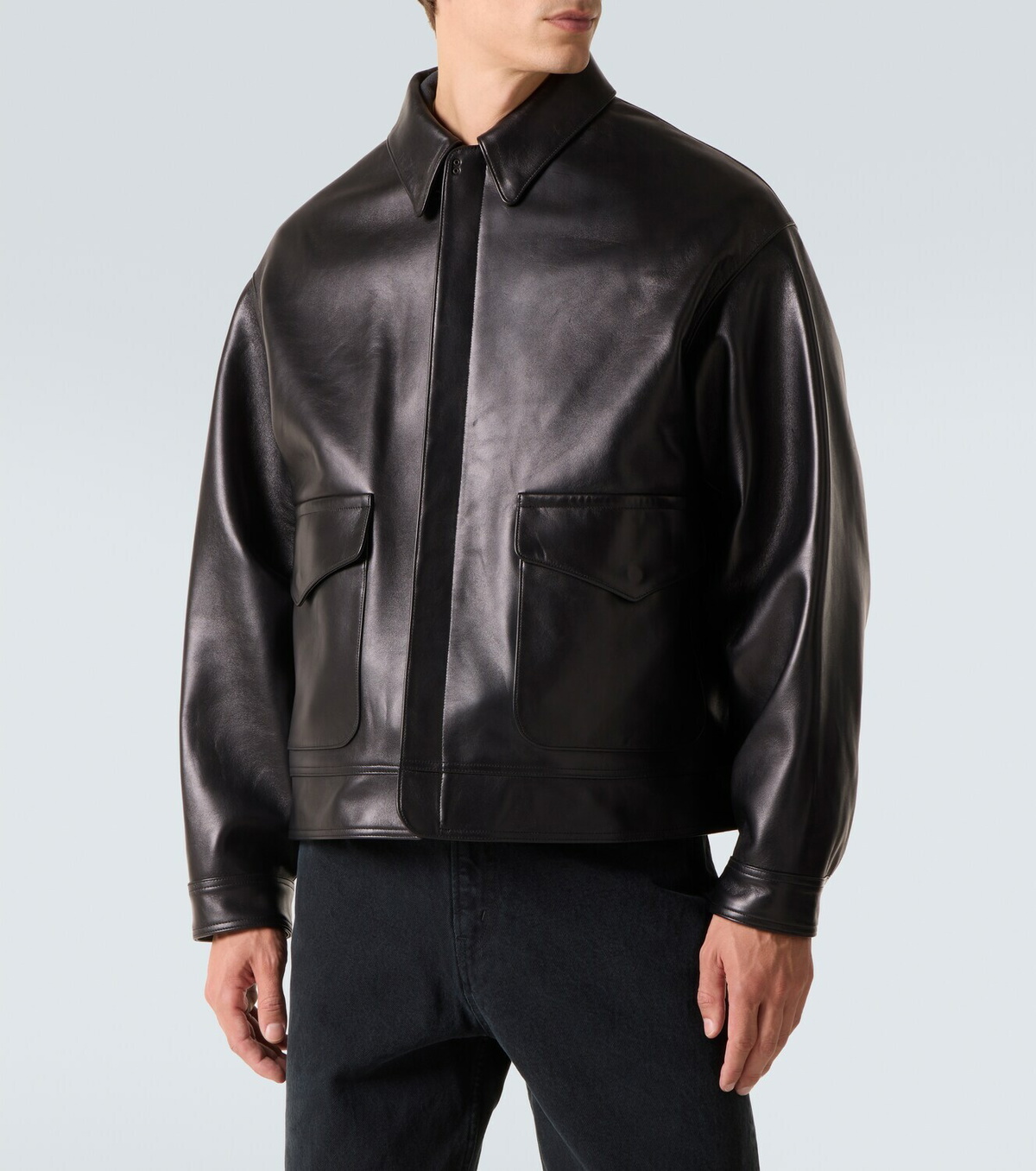 A.Presse Leather jacket