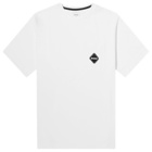 F.C. Real Bristol Men's Emblem Pocket T-Shirt in White