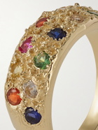 Bleue Burnham - 9-Karat Recycled Gold Sapphire Ring - Gold