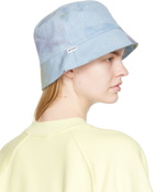 Sunnei Blue Denim Bucket Hat