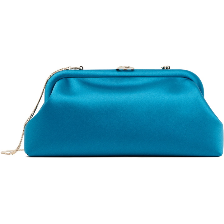 Photo: Jimmy Choo Blue Skylar Clutch