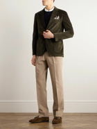 Lardini - Stretch-Cotton Corduroy Suit Jacket - Green