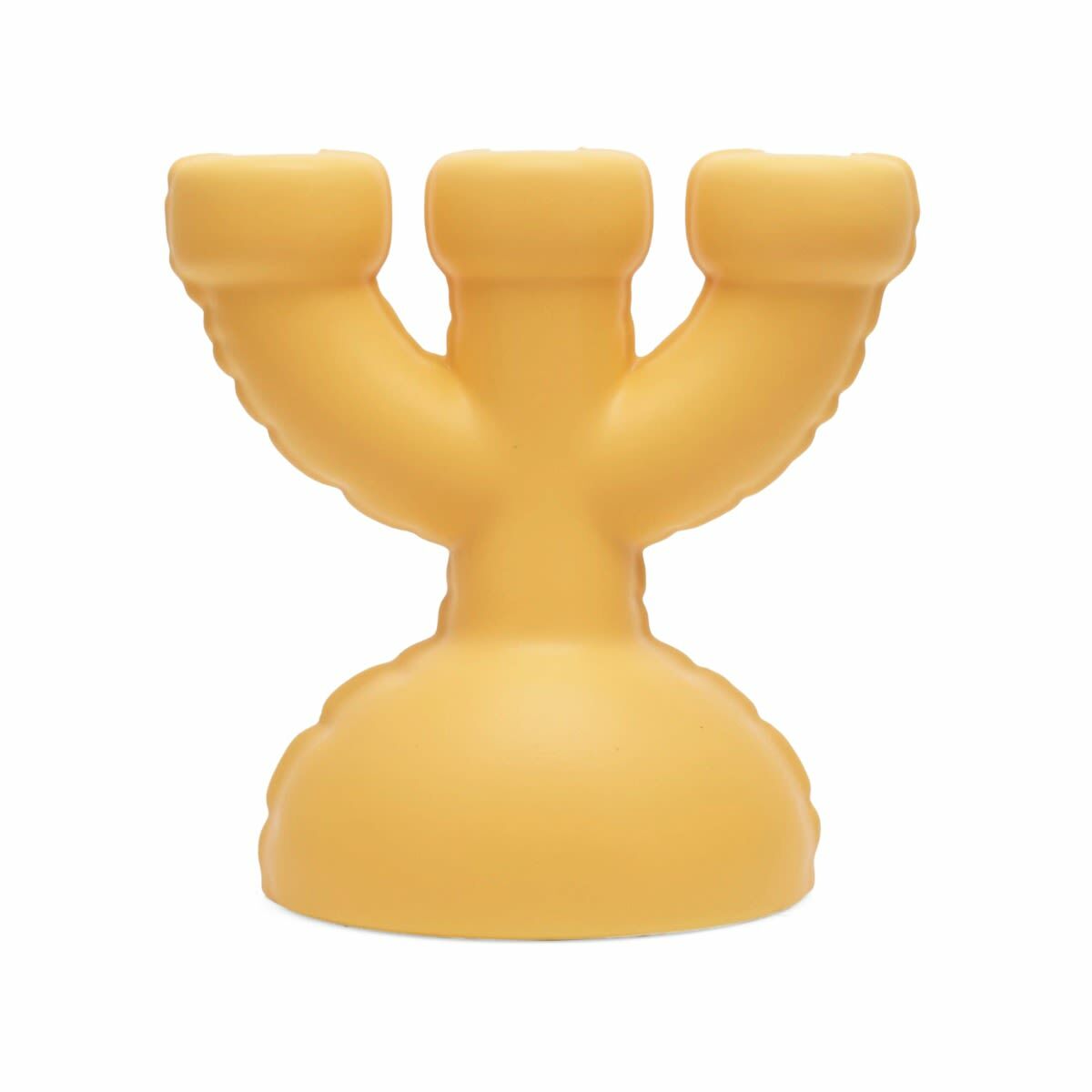 Home Studyo Eric Candelabra in Yolk Yellow 
