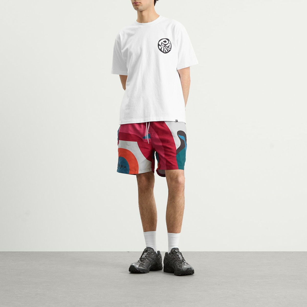 By Parra Men's Ball To The Face Swim Shorts in Multi