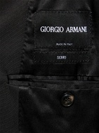 GIORGIO ARMANI Wool Crepe Single Breast Suit