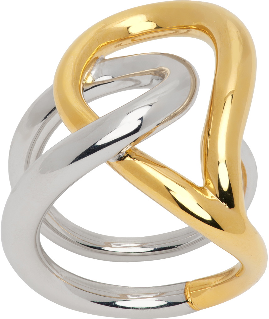 【関税込み】C.Chesnais ゴールド＆シルバー Blaue リング Gold & Silver Blaue Ring by C.Chesnais on Sale