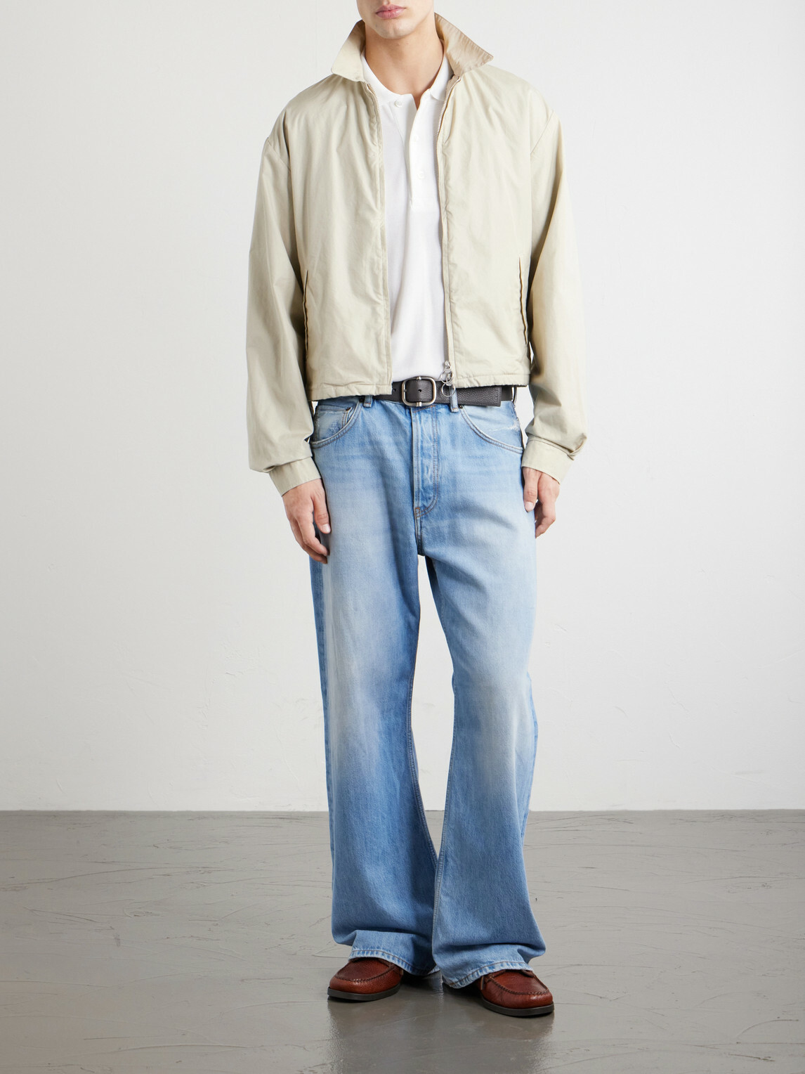 KAPITAL - Hacksaw Cotton-Blend Shell Blouson Jacket - Neutrals