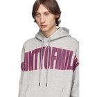 Marcelo Burlon County of Milan Grey Over Hoodie