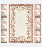Etro Fleur printed cotton tablecloth and napkins set