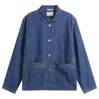 Folk Men's Anniversary Jacket in Indigo Denim