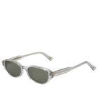 Oscar Deen Pellerin Sunglasses in Crystal/Moss 
