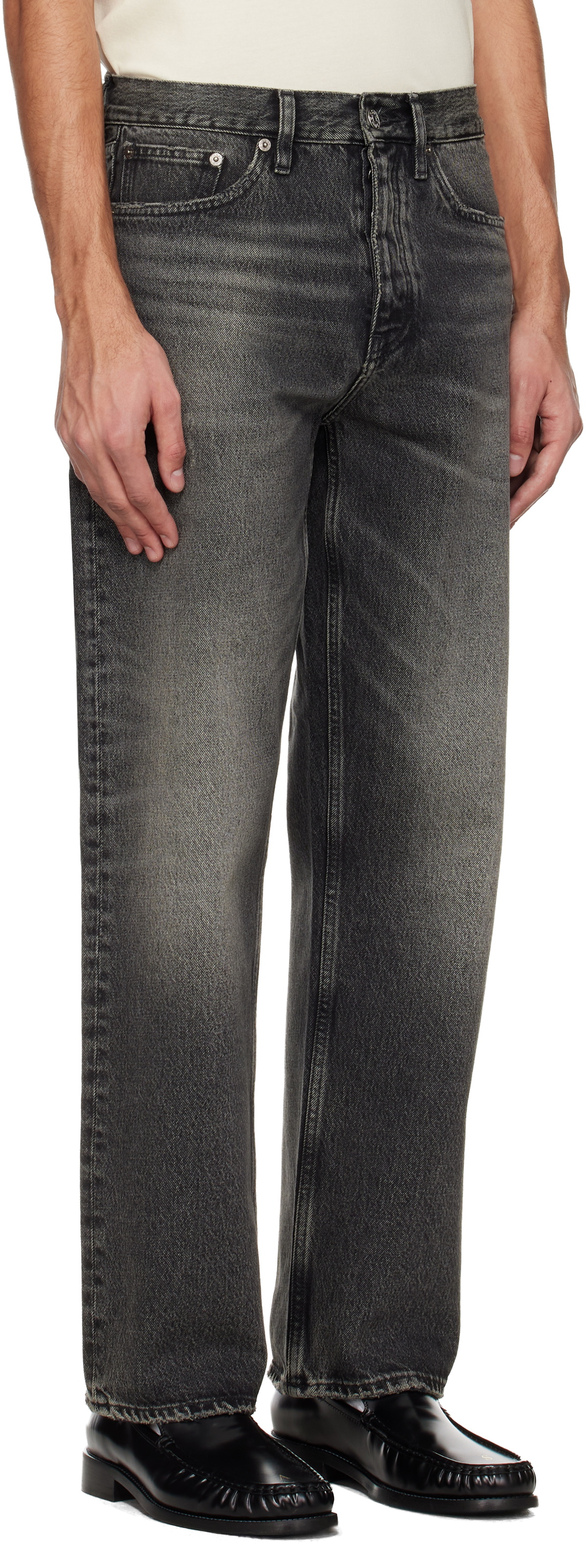 Sunflower Black Loose Jeans