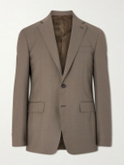 Canali - Kei Wool Suit Jacket - Brown