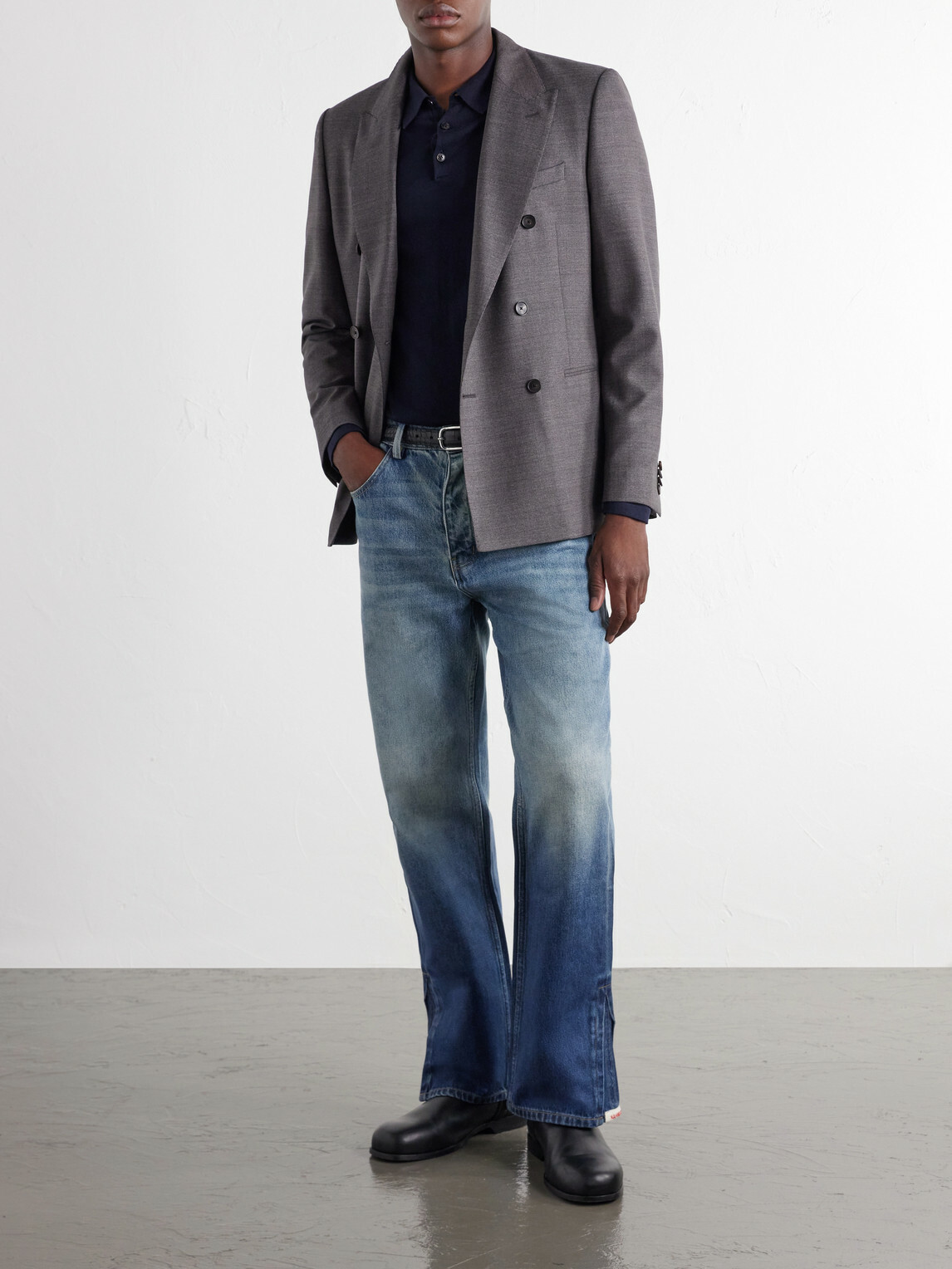 NAHMIAS - High Tide Straight-Leg Jeans - Blue