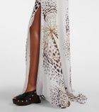 Blumarine Floral maxi dress
