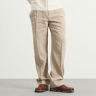 Jacquemus Men's Cruising Cotton Linen Trouser in Beige