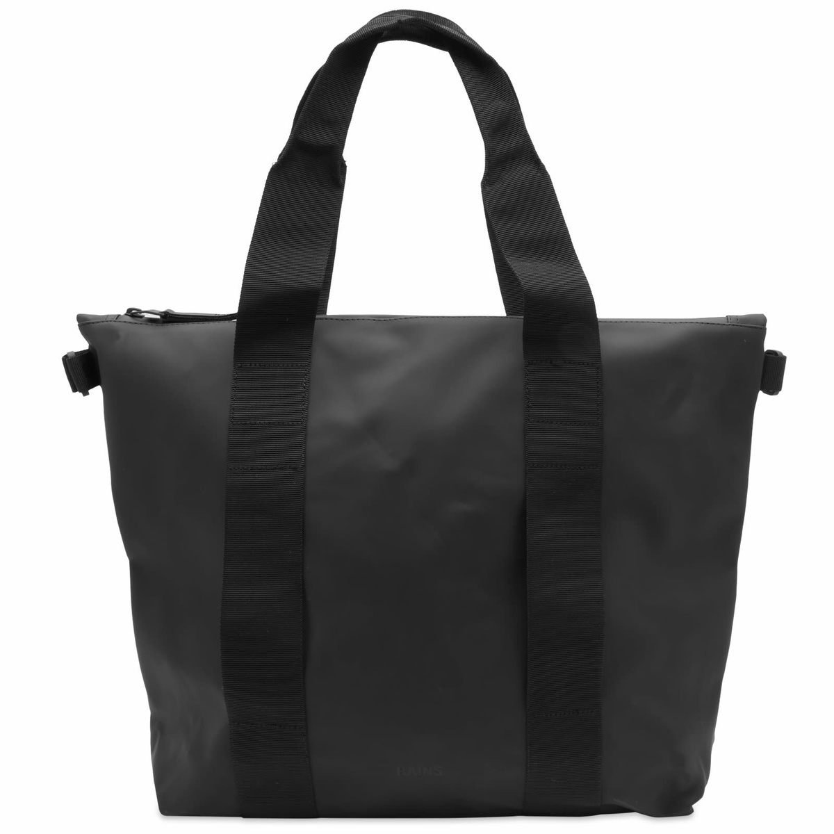 Rains Women's Tote Bag Mini in Black Rains