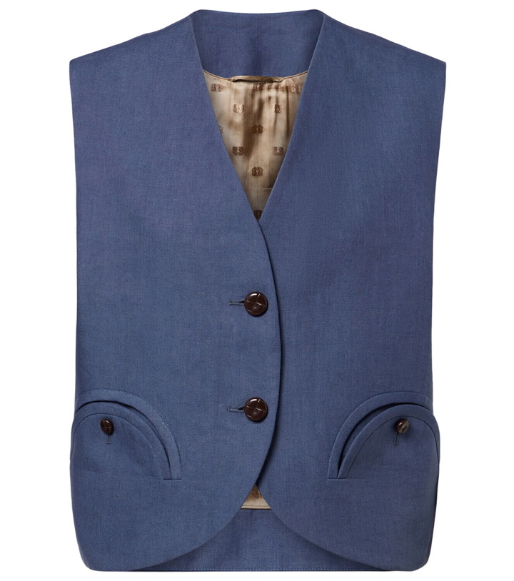 Photo: Blazé Milano Gliss linen vest