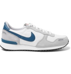 Nike - Air Vortex Leather-Trimmed Suede, Nylon And Mesh Sneakers - Men - Gray