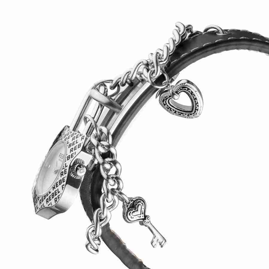Rebel Seagate Silver Dial Ladies Watch RB114-4071
