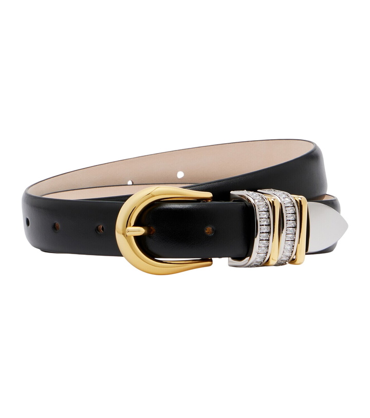 Photo: Déhanche Hollyhock embellished leather belt