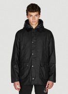 x Barbour Wight Waxed Jacket in Black