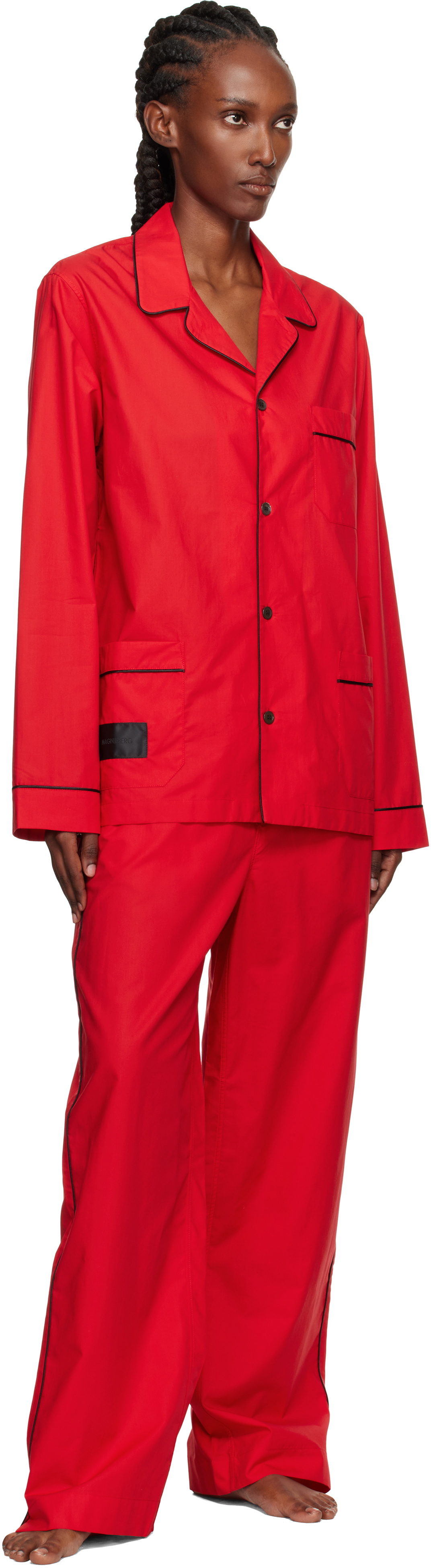 MAGNIBERG Red Dolce Pyjama Pants