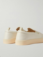 Officine Creative - Bug Leather Slip-On Sneakers - White