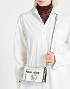 Off-white Womens Cross-body bag in Silver