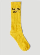 Logo Socks in Yellow